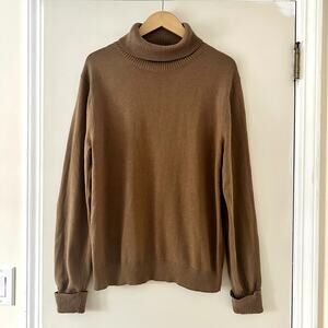 Tahari Turtleneck Sweater Sz L